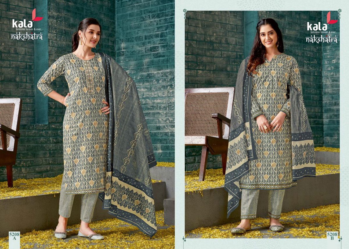 Kala Nakshatra Vol 1 Printed Cotton Dress Material Catalog
